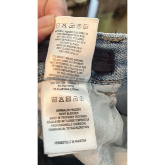 Emie High Rise Teen kids Straight Jeans DL1961 Droplet Distressed Size 14 $69 - Picture 8 of 11